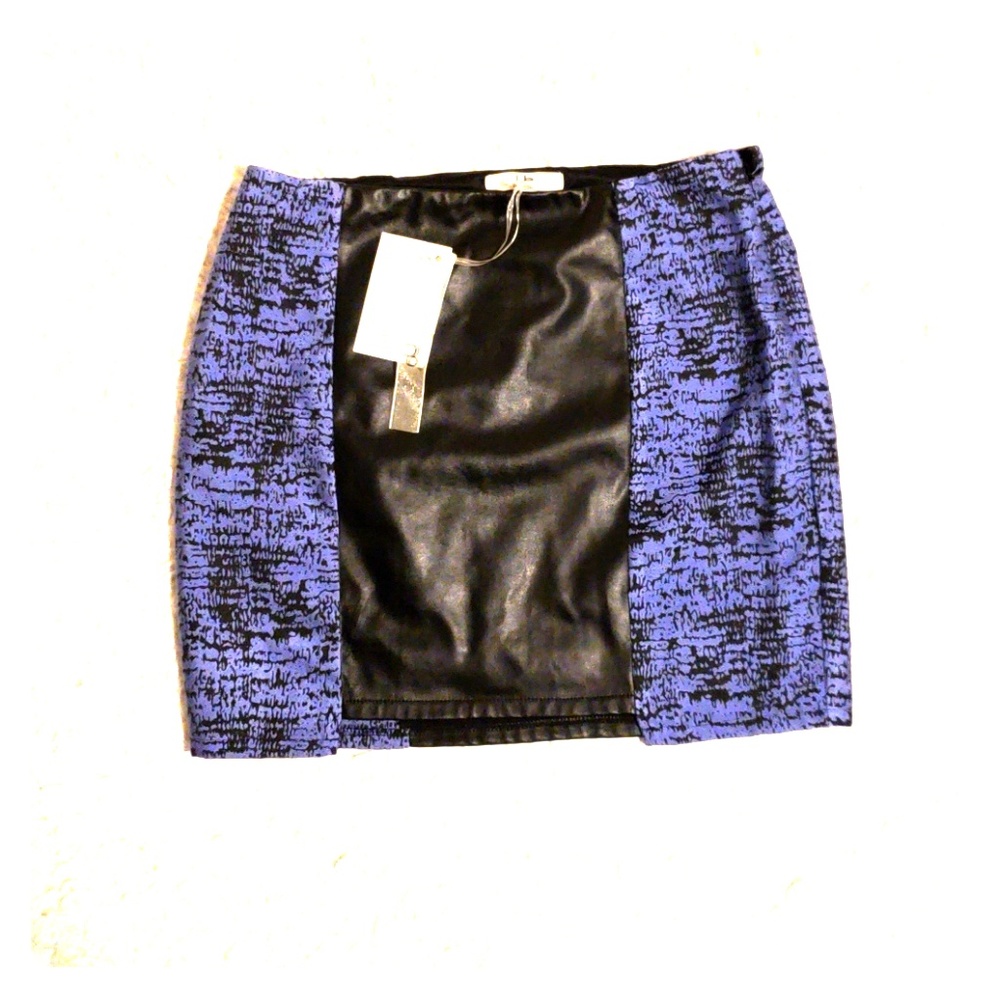 Ya Losangeles Leather Skirt. NWT. Size M